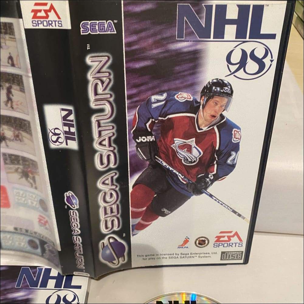Buy NHL 98 Sega saturn game complete -@ 8BitBeyond Buy NHL 98 Sega saturn game complete -@ 8BitBeyond